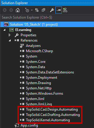 Assembly references alt-text