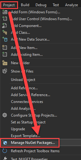 Nuget alt-text