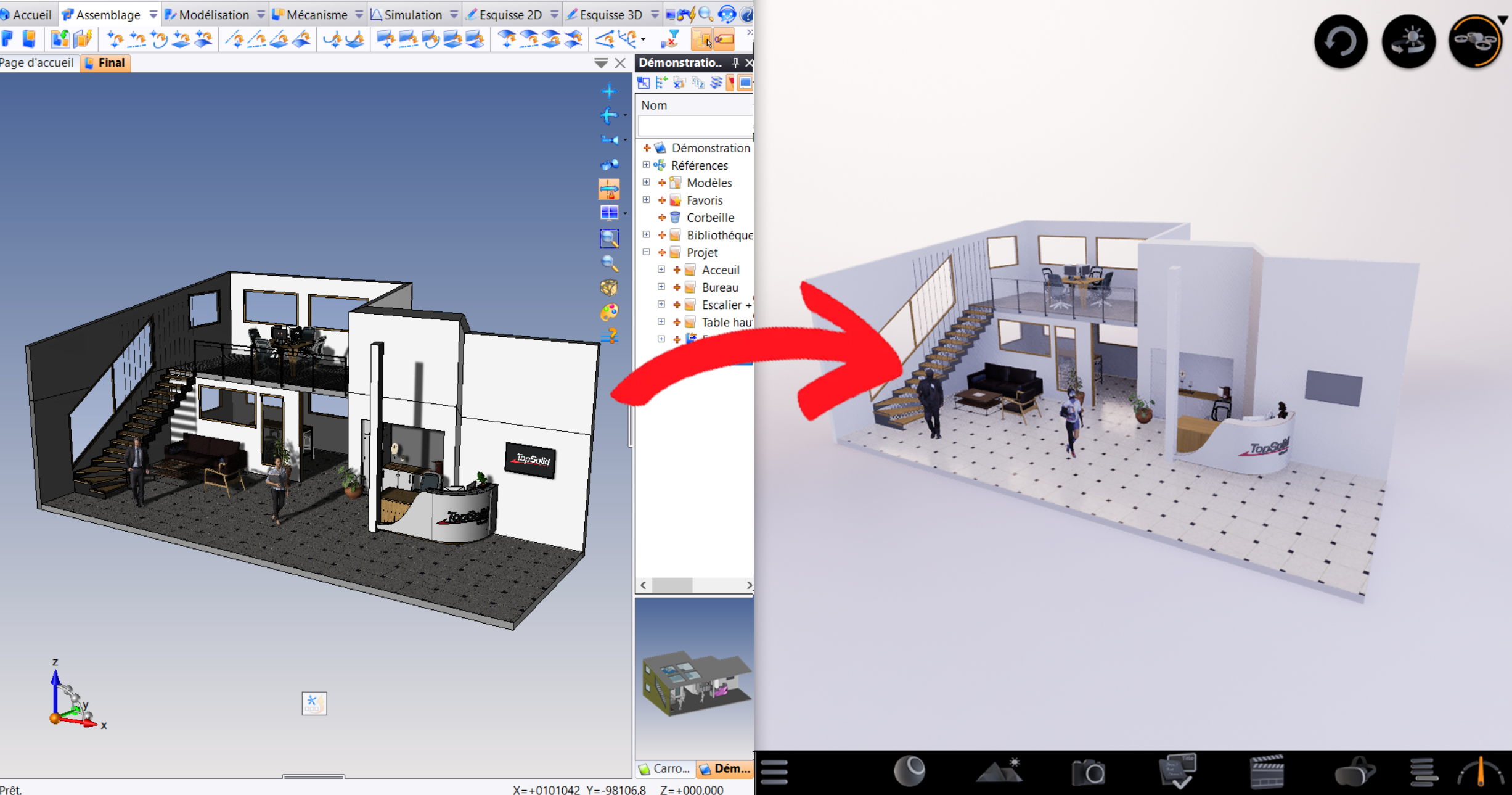 Imagem — Add-ins e interfaces ligadas